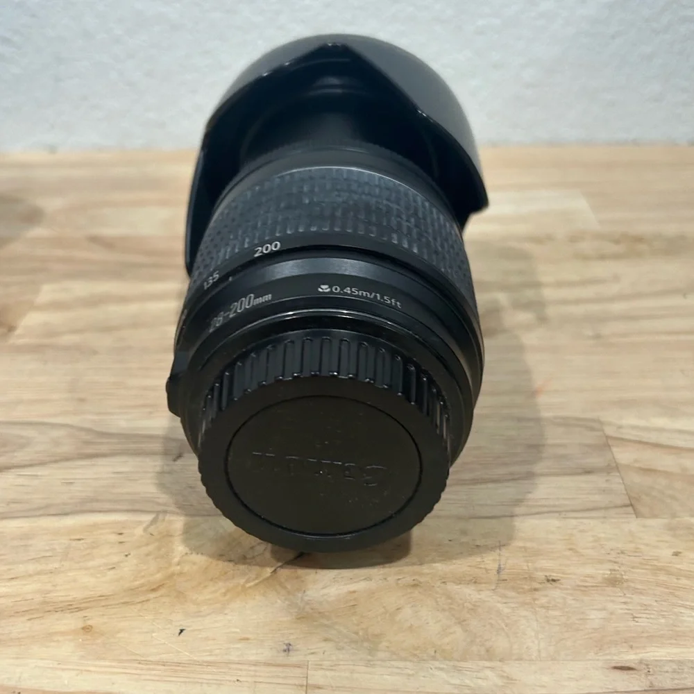 Canon EOS Digital Rebel XT 28-105mm Digital bundle with 3 lenses & bag